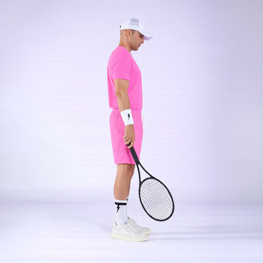 SHORTS CLUB SHOCKING PINK