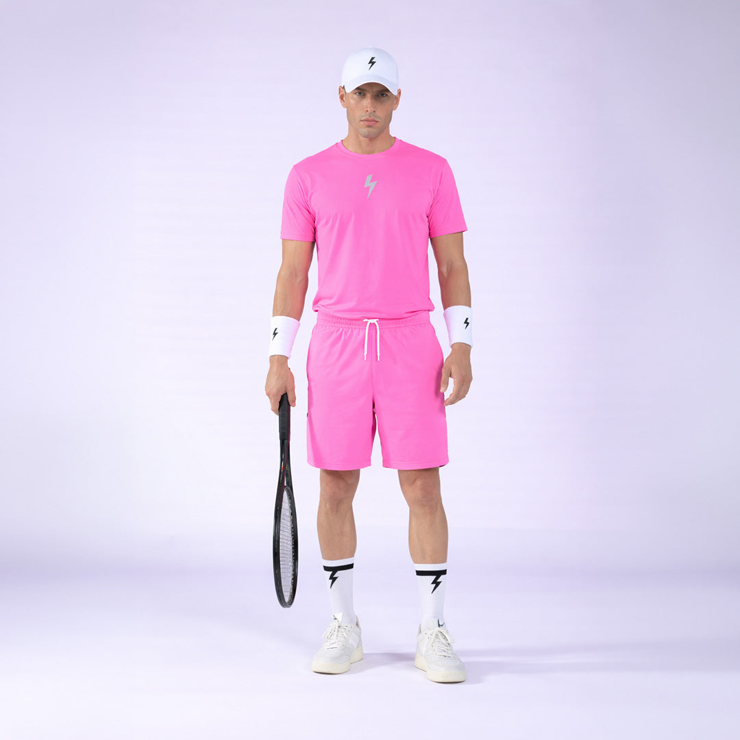 SHORTS CLUB SHOCKING PINK