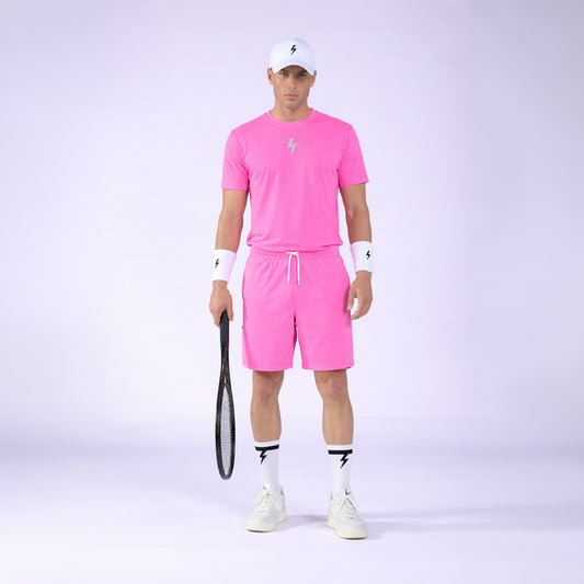 T-SHIRT CLUB SHOCKING PINK