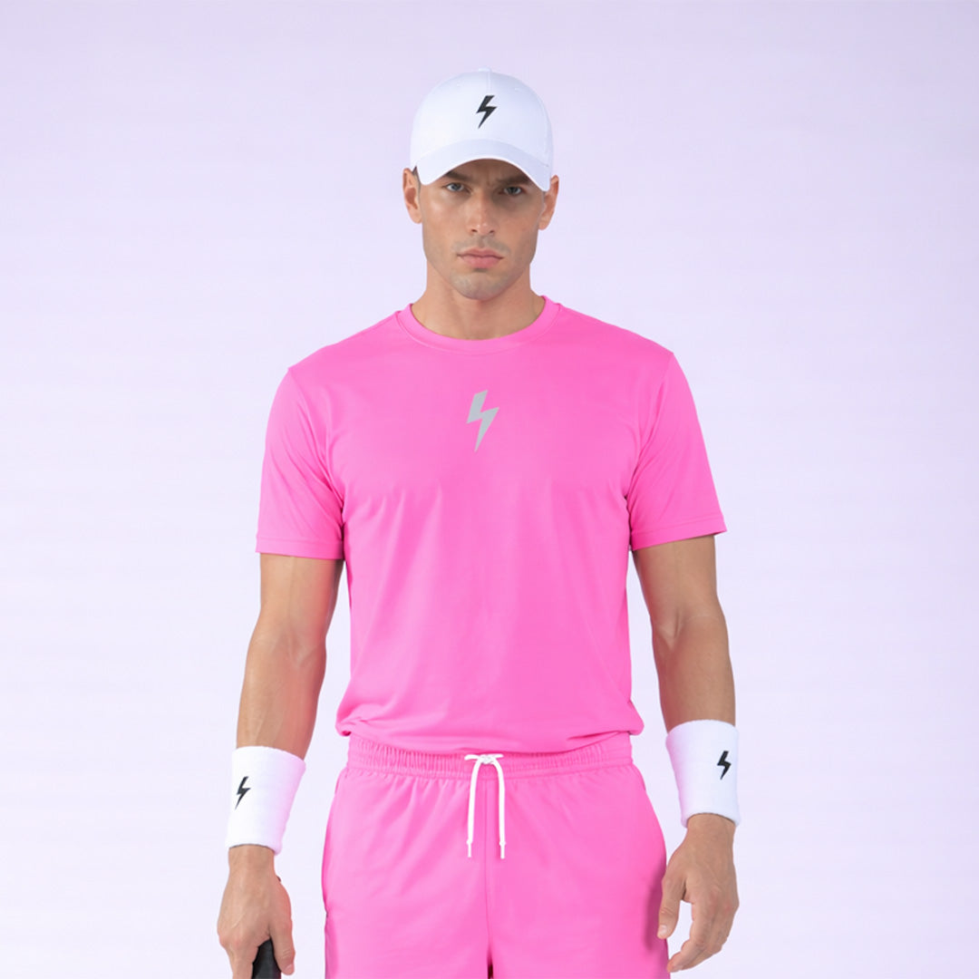 T-SHIRT CLUB SHOCKING PINK