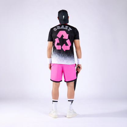 T-SHIRT CRAZY SHOCKING PINK