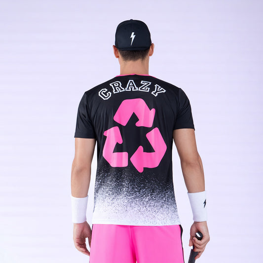 T-SHIRT CRAZY SHOCKING PINK